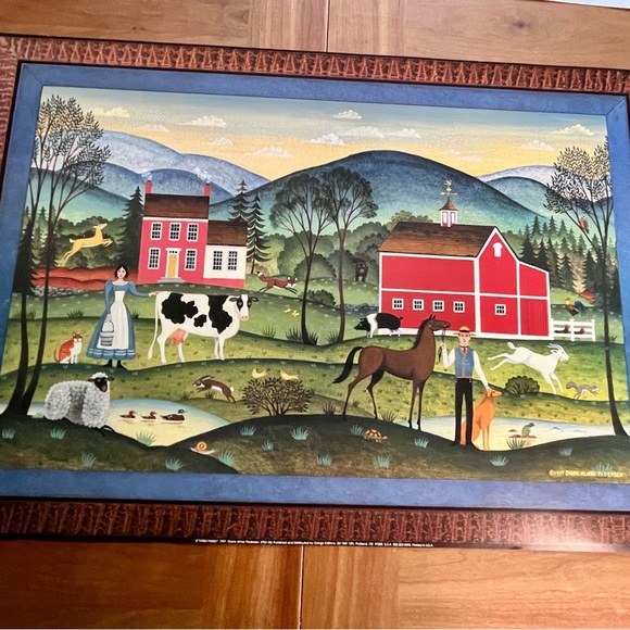 “America the Beautiful” by artist Wendy Wegner aka Wendy Russell 20”x24” - Picture 5 of 6